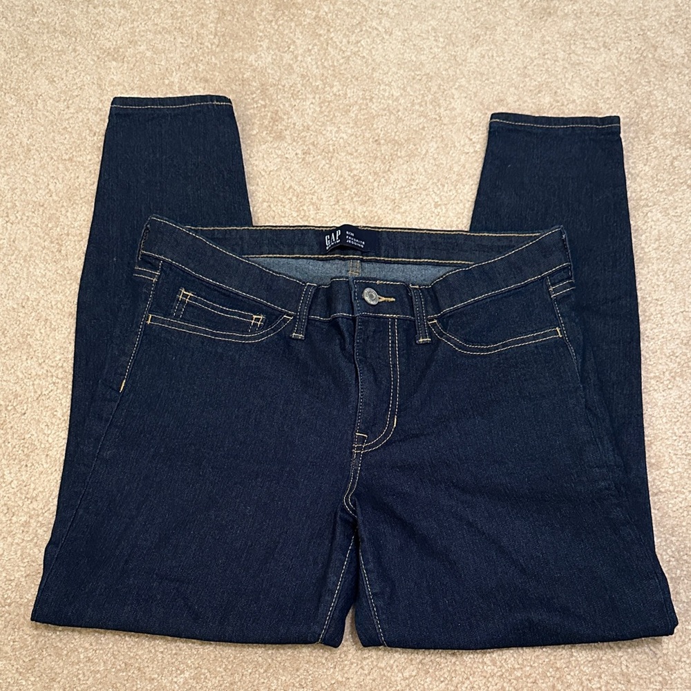 GAP Women's Dark Wash Favorite Jeggings